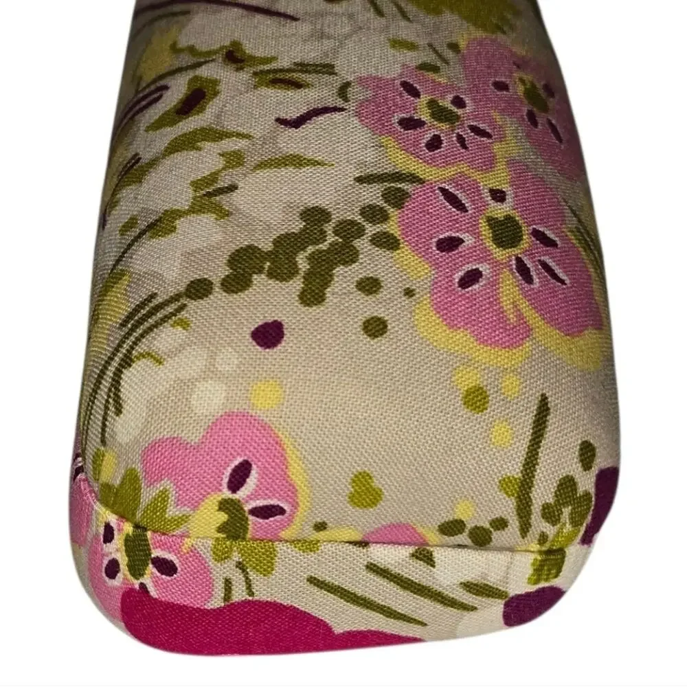Vera Bradley Floral Clam Shell Sunglasses Case - Pink and Green New